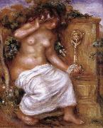 Pierre Renoir The Bather at the Fountain USA oil painting artist
